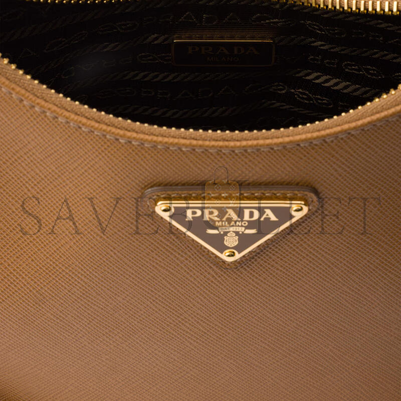 PRADA RE-EDITION 2005 SAFFIANO LEATHER BAG 1BH204 (22*18*6cm)
